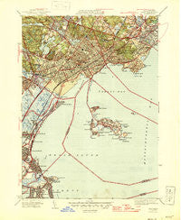 Lynn Massachusetts Historical topographic map, 1:31680 scale, 7.5 X 7.5 Minute, Year 1946