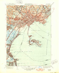 Lynn Massachusetts Historical topographic map, 1:31680 scale, 7.5 X 7.5 Minute, Year 1946