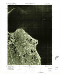 Manomet Massachusetts Historical topographic map, 1:25000 scale, 7.5 X 7.5 Minute, Year 1977