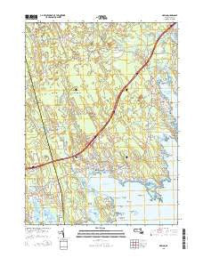 Marion Massachusetts Current topographic map, 1:24000 scale, 7.5 X 7.5 Minute, Year 2015