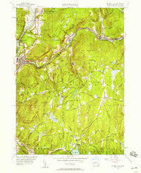Millers Falls Massachusetts Historical topographic map, 1:24000 scale, 7.5 X 7.5 Minute, Year 1948