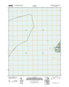 Monomoy Point OE W Massachusetts Historical topographic map, 1:24000 scale, 7.5 X 7.5 Minute, Year 2012