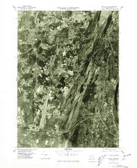 Mount Tom Massachusetts Historical topographic map, 1:25000 scale, 7.5 X 7.5 Minute, Year 1975