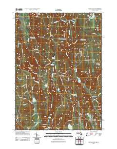 Mount Grace Massachusetts Historical topographic map, 1:24000 scale, 7.5 X 7.5 Minute, Year 2012