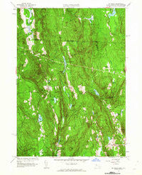 Mt Grace Massachusetts Historical topographic map, 1:24000 scale, 7.5 X 7.5 Minute, Year 1961