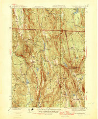 Mt Grace Massachusetts Historical topographic map, 1:31680 scale, 7.5 X 7.5 Minute, Year 1946