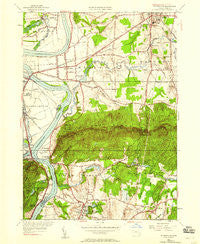 Mt Holyoke Massachusetts Historical topographic map, 1:24000 scale, 7.5 X 7.5 Minute, Year 1947