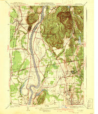 Mt Toby Massachusetts Historical topographic map, 1:31680 scale, 7.5 X 7.5 Minute, Year 1941