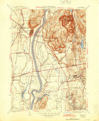 Mt Toby Massachusetts Historical topographic map, 1:31680 scale, 7.5 X 7.5 Minute, Year 1941