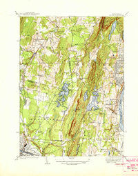 Mt Tom Massachusetts Historical topographic map, 1:31680 scale, 7.5 X 7.5 Minute, Year 1938