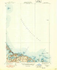 Nantasket Massachusetts Historical topographic map, 1:31680 scale, 7.5 X 7.5 Minute, Year 1941