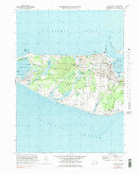Nantucket Massachusetts Historical topographic map, 1:24000 scale, 7.5 X 7.5 Minute, Year 1972