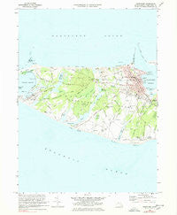 Nantucket Massachusetts Historical topographic map, 1:24000 scale, 7.5 X 7.5 Minute, Year 1972