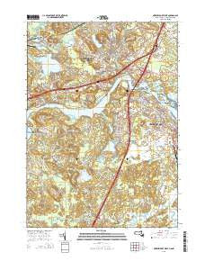 Newburyport West Massachusetts Current topographic map, 1:24000 scale, 7.5 X 7.5 Minute, Year 2015
