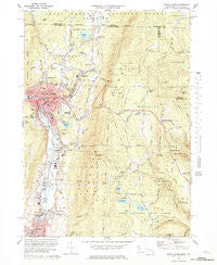 North Adams Massachusetts Historical topographic map, 1:24000 scale, 7.5 X 7.5 Minute, Year 1973