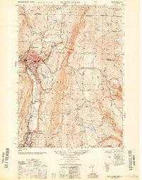North Adams Massachusetts Historical topographic map, 1:25000 scale, 7.5 X 7.5 Minute, Year 1950