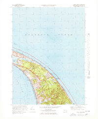 North Truro Massachusetts Historical topographic map, 1:25000 scale, 7.5 X 7.5 Minute, Year 1972
