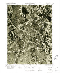 Norton Massachusetts Historical topographic map, 1:25000 scale, 7.5 X 7.5 Minute, Year 1977