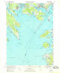 Onset Massachusetts Historical topographic map, 1:24000 scale, 7.5 X 7.5 Minute, Year 1967