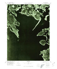 Onset Massachusetts Historical topographic map, 1:25000 scale, 7.5 X 7.5 Minute, Year 1977