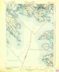 Onset Massachusetts Historical topographic map, 1:31680 scale, 7.5 X 7.5 Minute, Year 1941