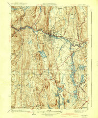 Orange Massachusetts Historical topographic map, 1:31680 scale, 7.5 X 7.5 Minute, Year 1941