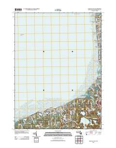 Orleans OE W Massachusetts Historical topographic map, 1:24000 scale, 7.5 X 7.5 Minute, Year 2012