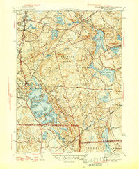 Oxford Massachusetts Historical topographic map, 1:31680 scale, 7.5 X 7.5 Minute, Year 1946