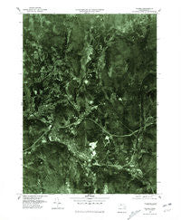 Palmer Massachusetts Historical topographic map, 1:25000 scale, 7.5 X 7.5 Minute, Year 1975