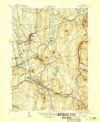 Palmer Massachusetts Historical topographic map, 1:31680 scale, 7.5 X 7.5 Minute, Year 1946