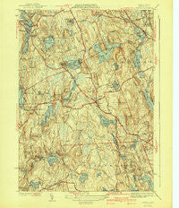 Paxton Massachusetts Historical topographic map, 1:31680 scale, 7.5 X 7.5 Minute, Year 1941