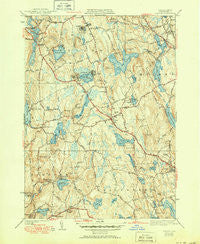 Paxton Massachusetts Historical topographic map, 1:31680 scale, 7.5 X 7.5 Minute, Year 1941
