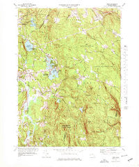 Peru Massachusetts Historical topographic map, 1:25000 scale, 7.5 X 7.5 Minute, Year 1973