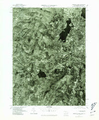 Pittsfield West Massachusetts Historical topographic map, 1:25000 scale, 7.5 X 7.5 Minute, Year 1975