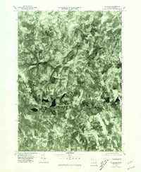 Plainfield Massachusetts Historical topographic map, 1:25000 scale, 7.5 X 7.5 Minute, Year 1975
