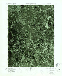 Plympton Massachusetts Historical topographic map, 1:25000 scale, 7.5 X 7.5 Minute, Year 1977