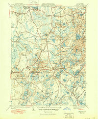Plympton Massachusetts Historical topographic map, 1:31680 scale, 7.5 X 7.5 Minute, Year 1941