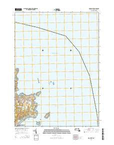 Rockport Massachusetts Current topographic map, 1:24000 scale, 7.5 X 7.5 Minute, Year 2015