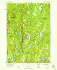 Royalston Massachusetts Historical topographic map, 1:24000 scale, 7.5 X 7.5 Minute, Year 1954