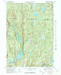 Royalston Massachusetts Historical topographic map, 1:24000 scale, 7.5 X 7.5 Minute, Year 1971