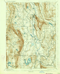 Sheffield Massachusetts Historical topographic map, 1:62500 scale, 15 X 15 Minute, Year 1897