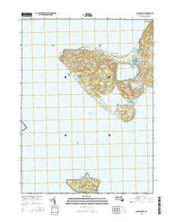 Squibnocket Massachusetts Current topographic map, 1:24000 scale, 7.5 X 7.5 Minute, Year 2015