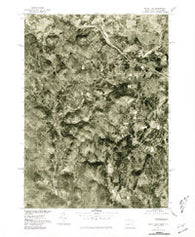 State Line Massachusetts Historical topographic map, 1:25000 scale, 7.5 X 7.5 Minute, Year 1975