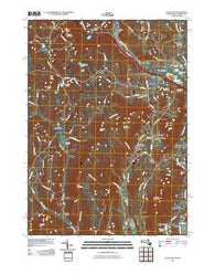 State Line Massachusetts Historical topographic map, 1:24000 scale, 7.5 X 7.5 Minute, Year 2011