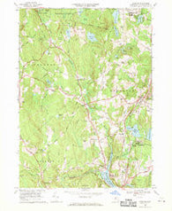 Sterling Massachusetts Historical topographic map, 1:24000 scale, 7.5 X 7.5 Minute, Year 1968
