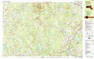 Sterling Massachusetts Historical topographic map, 1:25000 scale, 7.5 X 15 Minute, Year 1988
