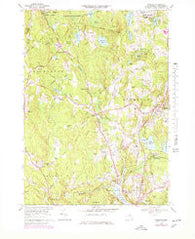 Sterling Massachusetts Historical topographic map, 1:25000 scale, 7.5 X 7.5 Minute, Year 1968