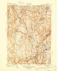Sterling Massachusetts Historical topographic map, 1:31680 scale, 7.5 X 7.5 Minute, Year 1940
