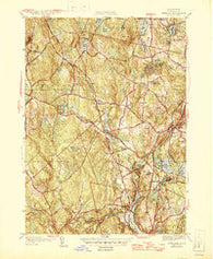 Sterling Massachusetts Historical topographic map, 1:31680 scale, 7.5 X 7.5 Minute, Year 1946