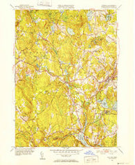 Sterling Massachusetts Historical topographic map, 1:31680 scale, 7.5 X 7.5 Minute, Year 1950